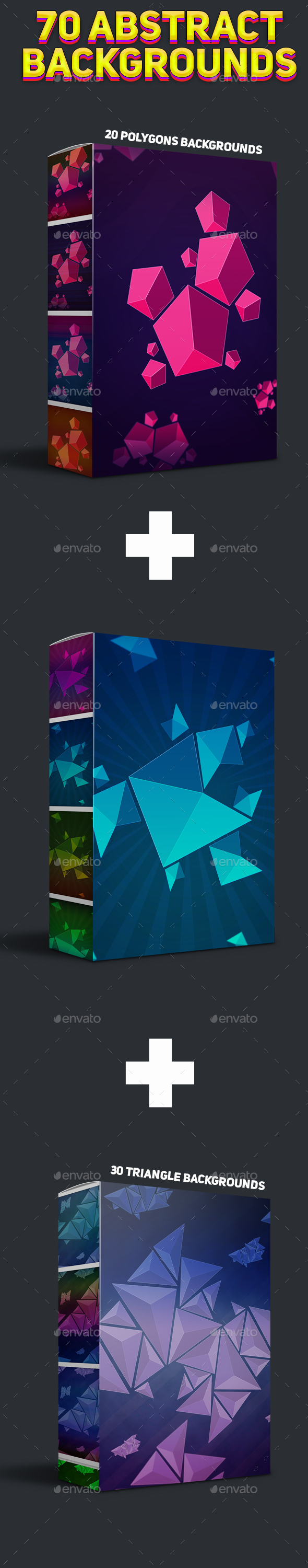 70 Abstract Backgrounds Bundle - Abstract Backgrounds