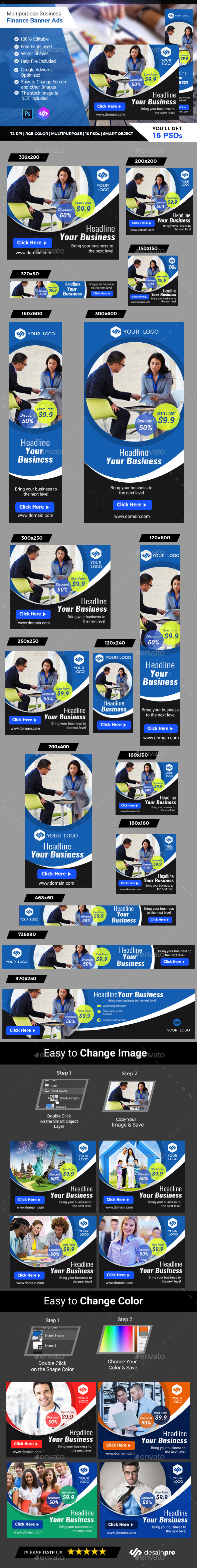 Business Banner Ads - Banners & Ads Web Elements