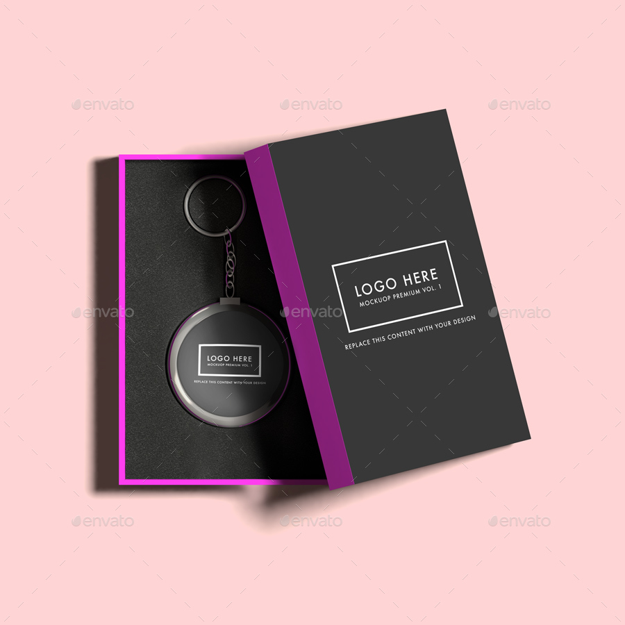 Download Key chain Box Mockup by wilmer24 | GraphicRiver