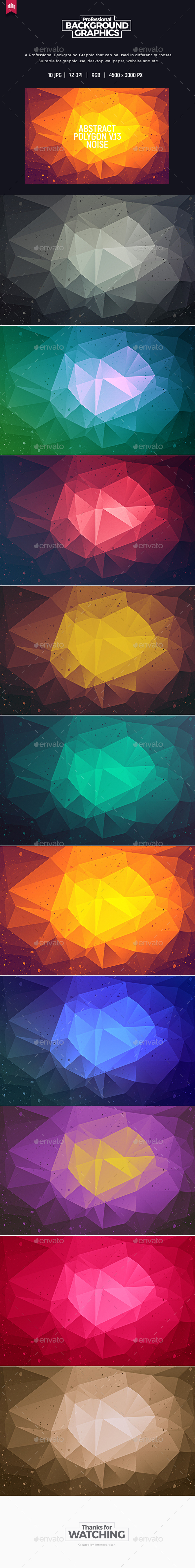 Abstract Polygon V.13 - Background
