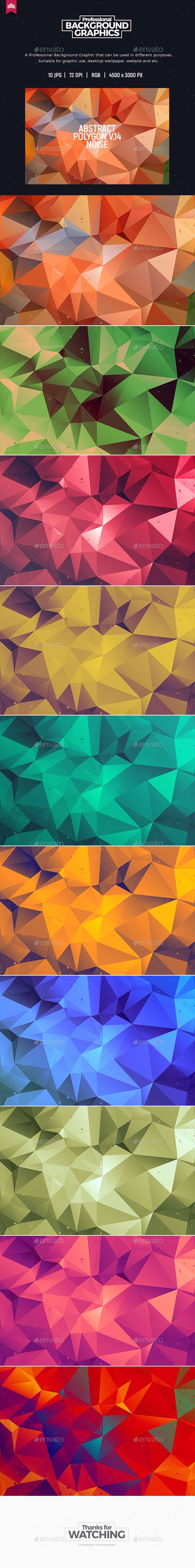 Abstract Polygon V.14 - Background