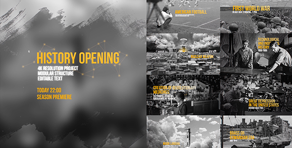 World History Opening - VideoHive 20125170