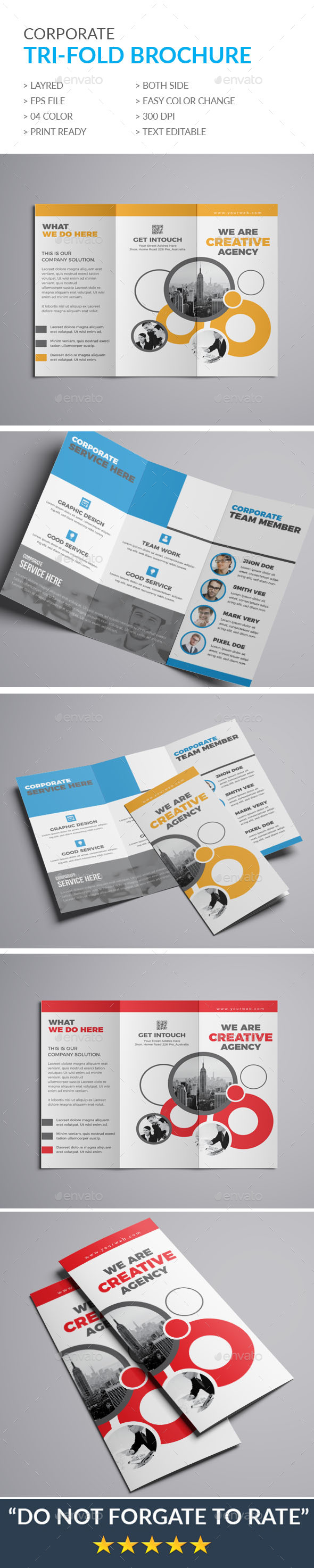 Trifold Brochure - Brochures Print Templates