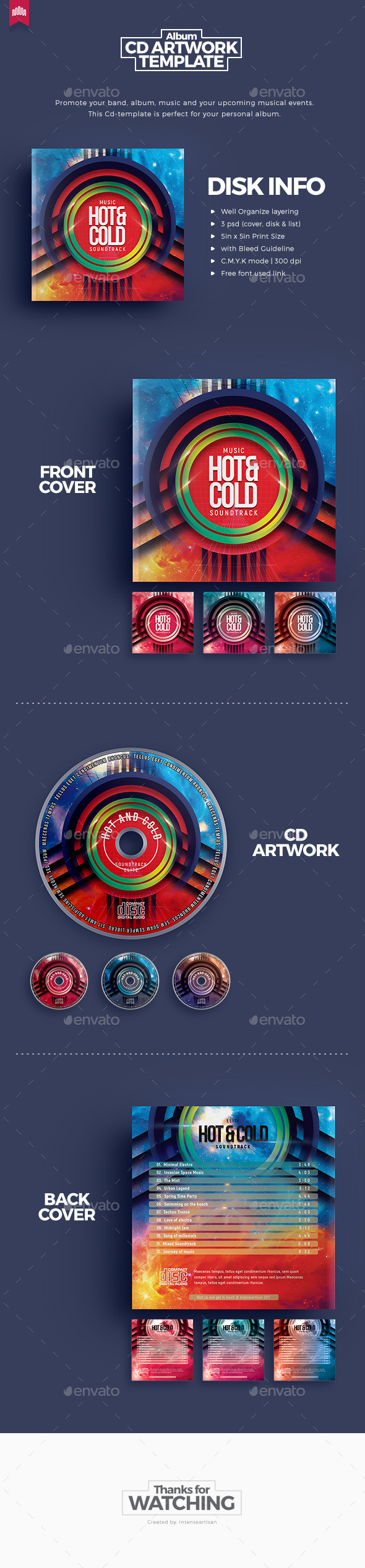 Electro - Cd Artwork - CD & DVD Artwork Print Templates