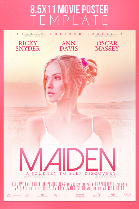 Movie Posters | Poster Template | 8.5x11 - Clubs & Parties Events