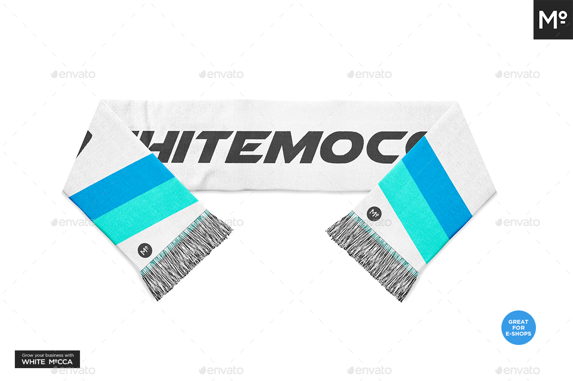 Sport Scarf Fan Mock-up by Mocca2Go | GraphicRiver