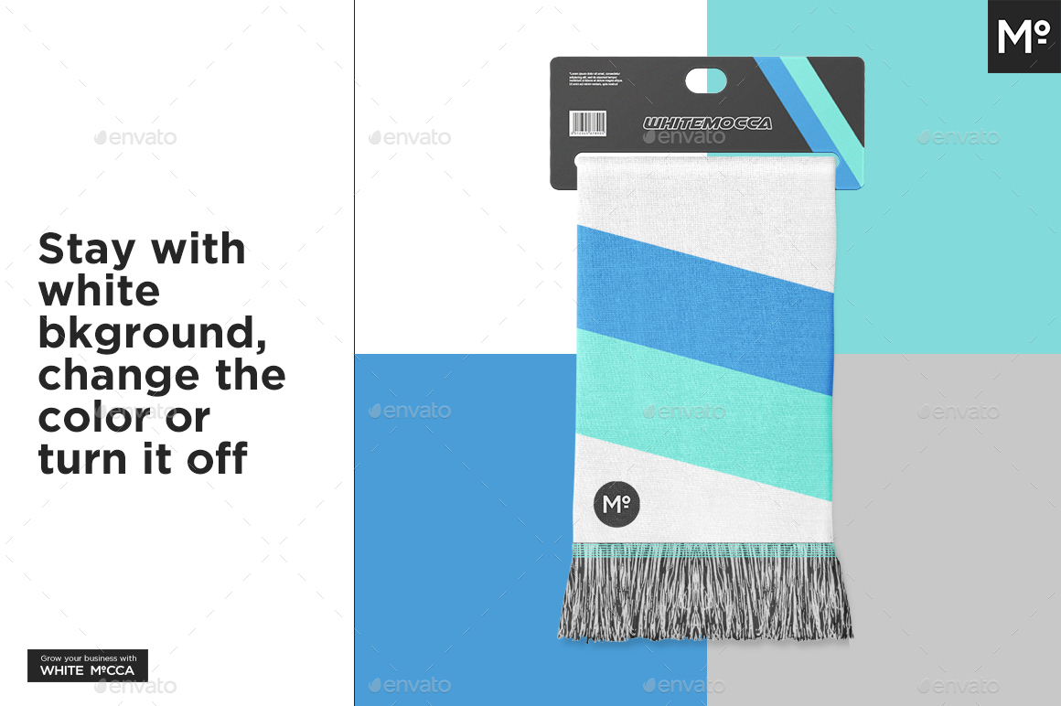 Download Sport Scarf Fan Mock-up by Mocca2Go | GraphicRiver