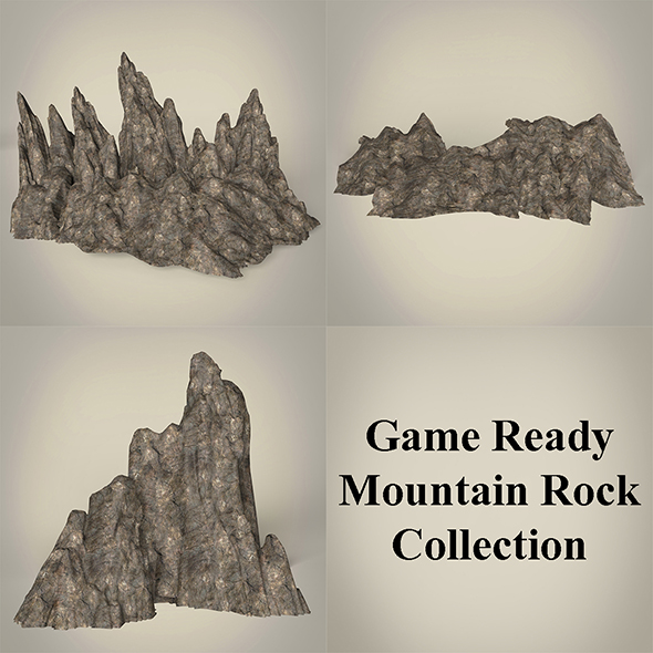 Game Ready Mountain - 3Docean 20127278