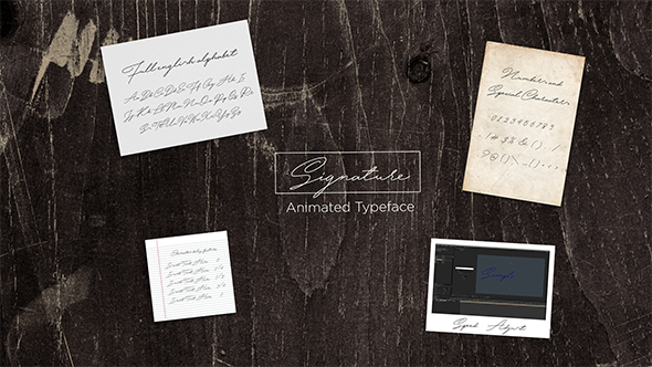 Signature Animated Handwriting - VideoHive 20128229