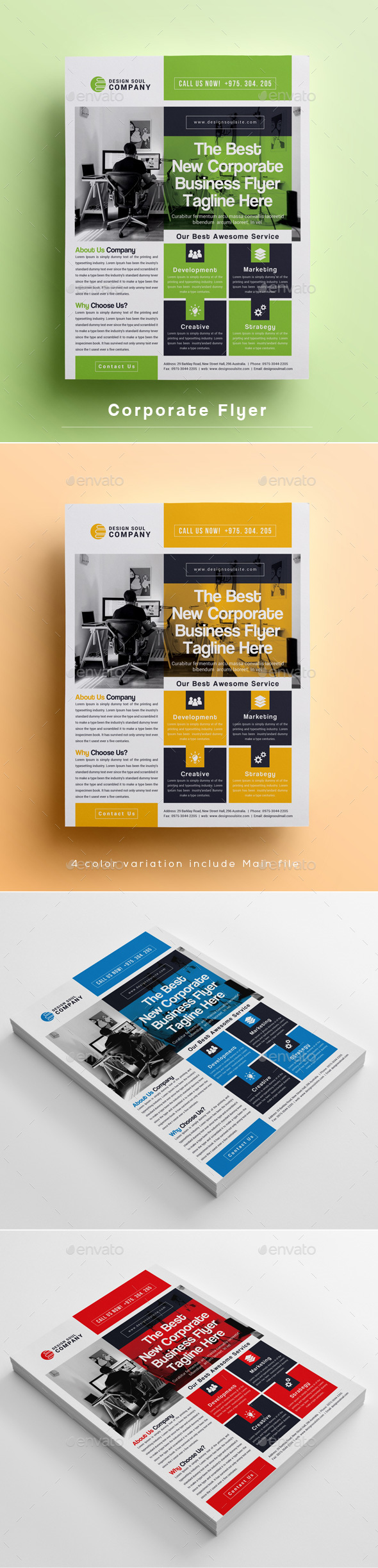 Corporate Flyer - Corporate Flyers