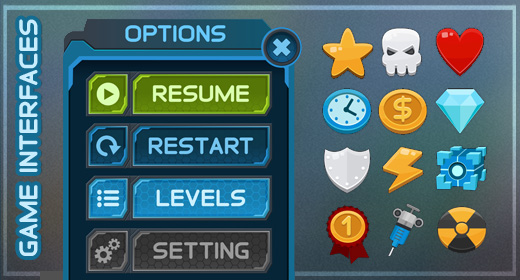 Game Graphical User Interface