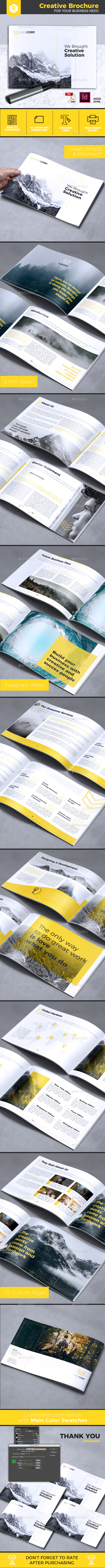 Creative Brochure Vol. 23 - A4 Landscape - Corporate Brochures