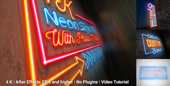 Neon Sign Kit - VideoHive 20037583