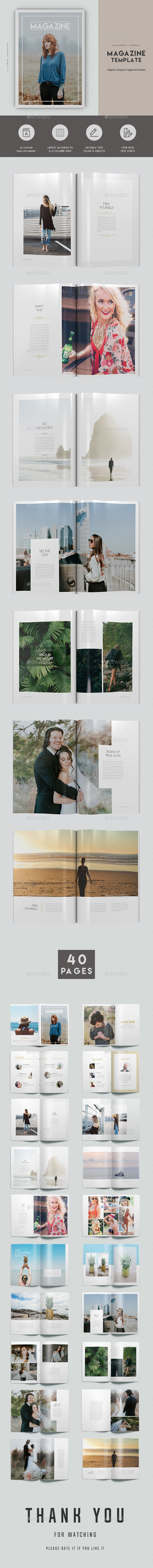 Magazine - Magazines Print Templates