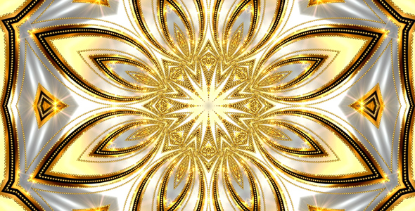 Gold-White Kaleido alt