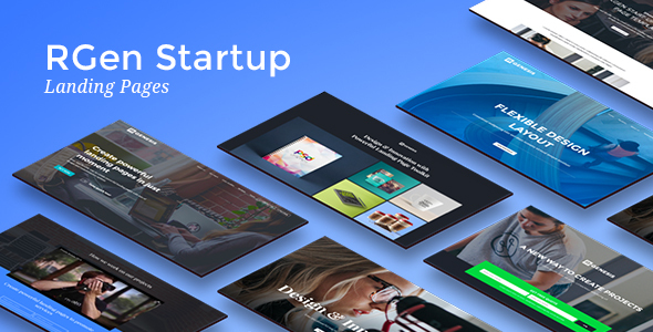 Startup HTML Landing - ThemeForest 20133332