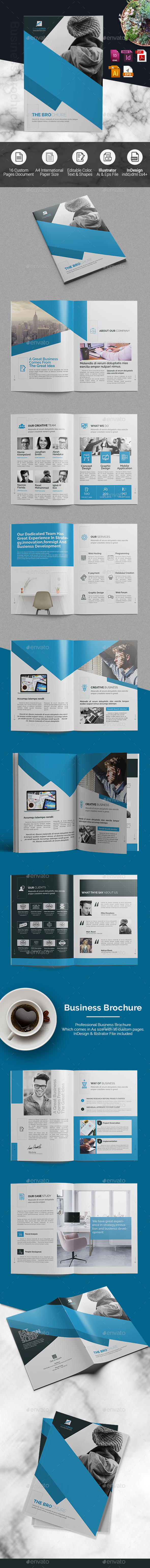 Corporate Brochure -InDesign Template - Corporate Brochures
