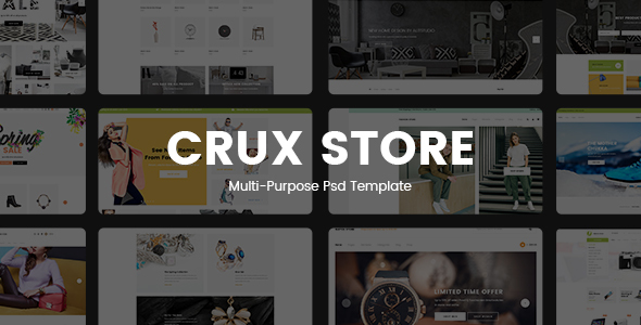 Crux Store - ThemeForest 20051920