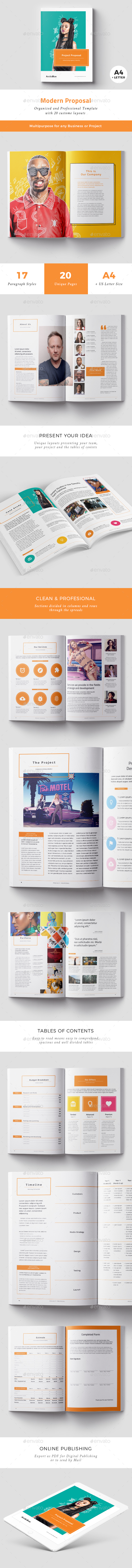 Modern Proposal - Corporate Brochures