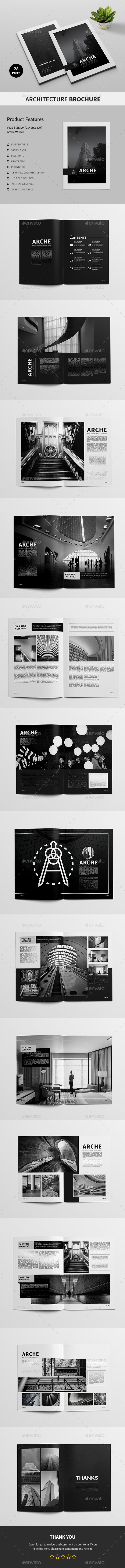 Architecture Brochure A4 - Corporate Brochures