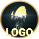 Shattered Golden Logo Shattered Golden Logo - VideoHive Item for Sale