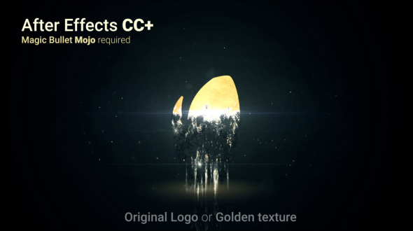 Shattered Golden Logo - VideoHive 20134054