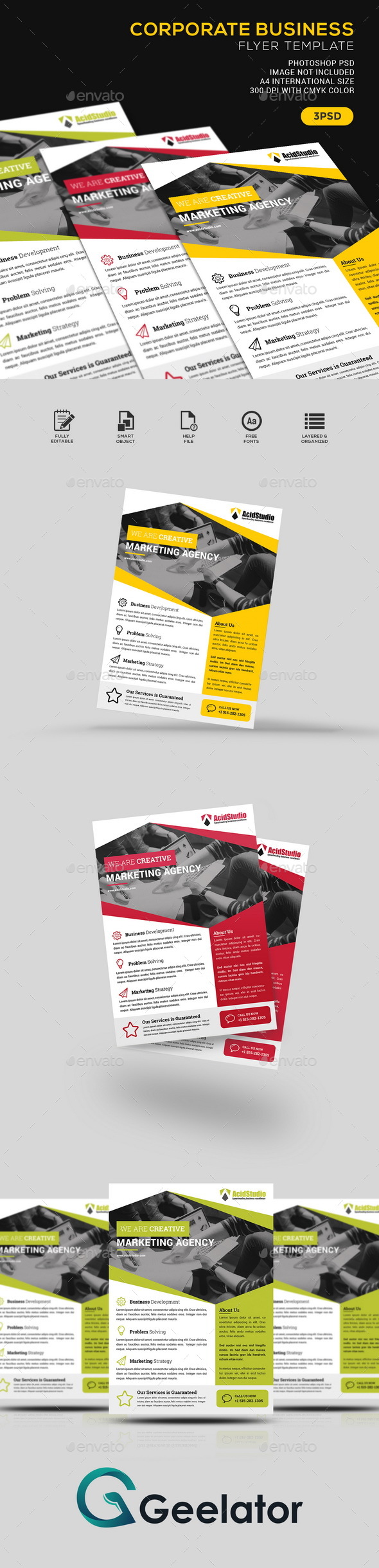 Corporate Flyer Template - Corporate Flyers