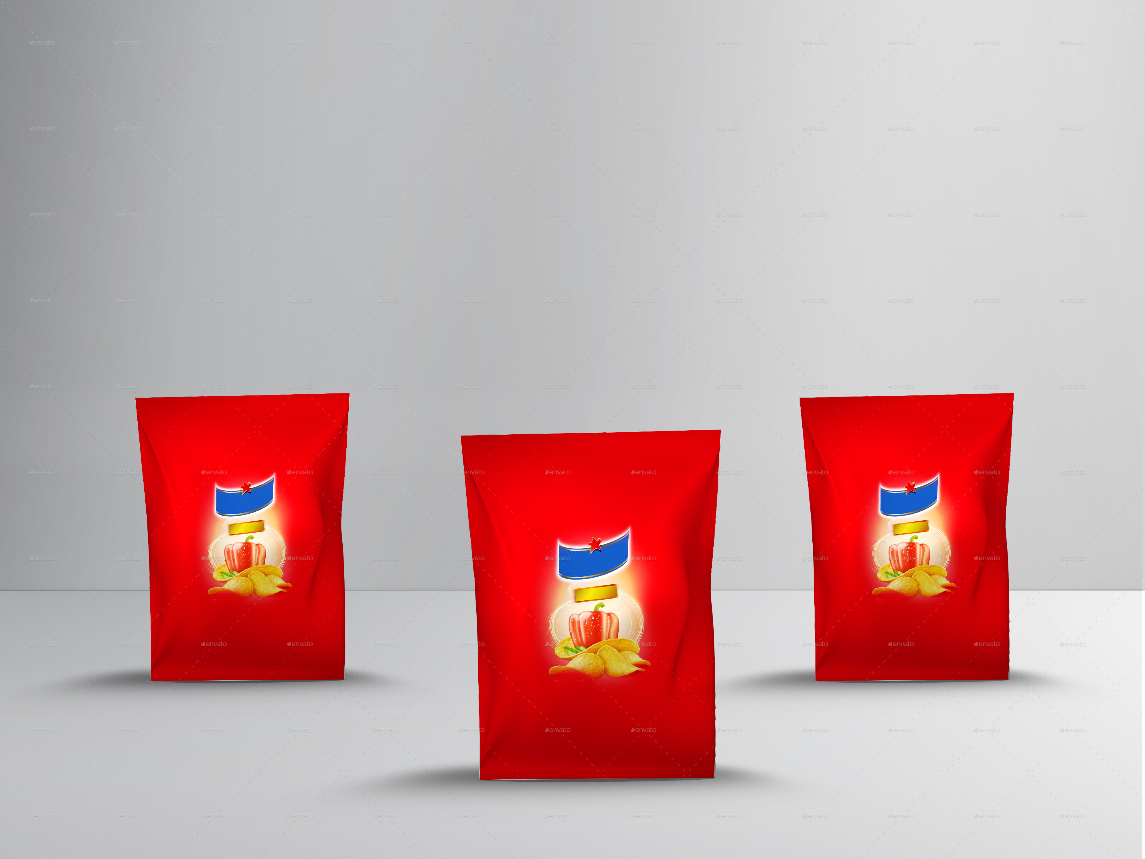 Download Small Size Potato Chips Bag Mockup by designsmill | GraphicRiver