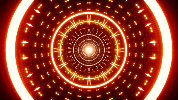 Multiple Red Lamps Tunnel alt