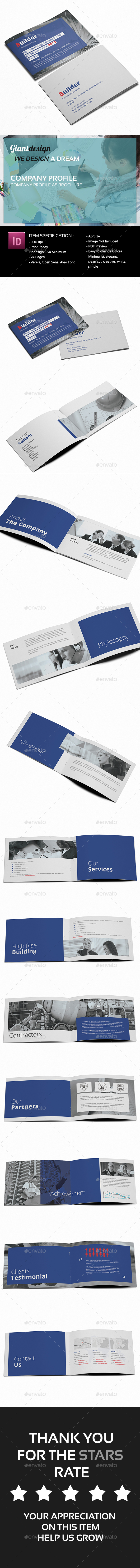 Company Profile A5 Brochure - Corporate Brochures