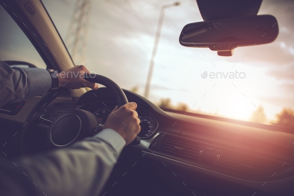 Business Car Traveling - Stock Photo - Images