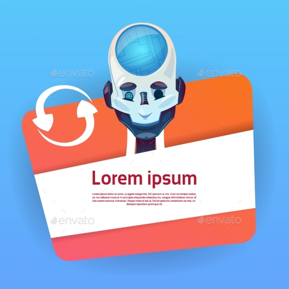 Chat Bot Robot Virtual Assistance Element - Technology Conceptual