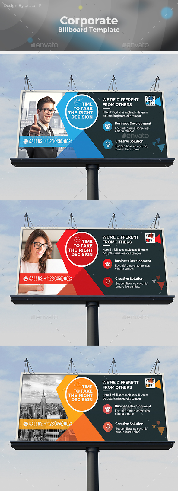 Billboard Template - Signage Print Templates