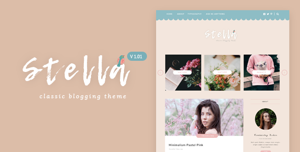 ThemeForest Stella Classic & Sweet Blogging Theme 20140343 ThemeForest Stella Classic & Sweet Blogging Theme 20140343