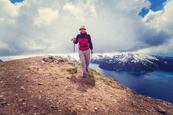Hike in Canada - Stock Photo - Images
