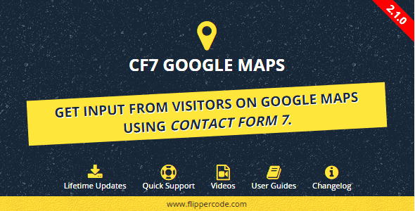 Google Maps Extension for CF7 WordPress Plugin - CodeCanyon Item for Sale