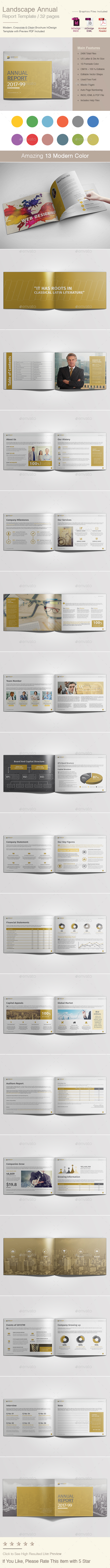 Annual Report Landscape - Corporate Brochures