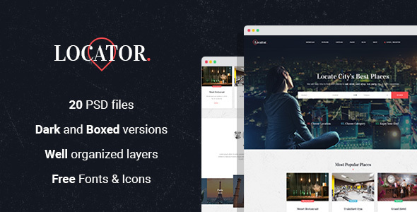 Locator - Listing - ThemeForest 20143642