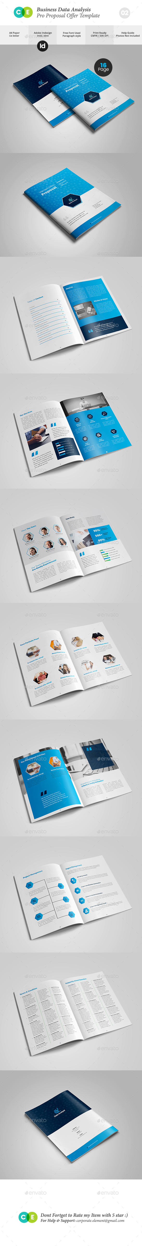 Business Data Analysis Proposal Template V02 - Proposals & Invoices Stationery