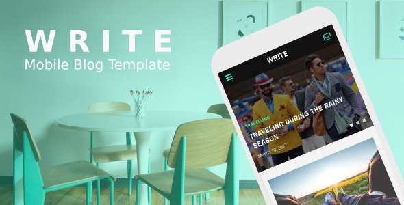 Write - Mobile - ThemeForest 20145177