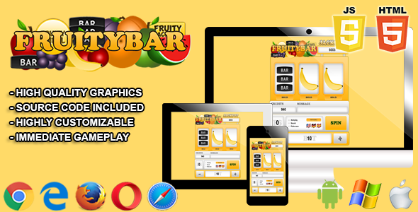 Fruitybar - HTML5 - CodeCanyon 20145949