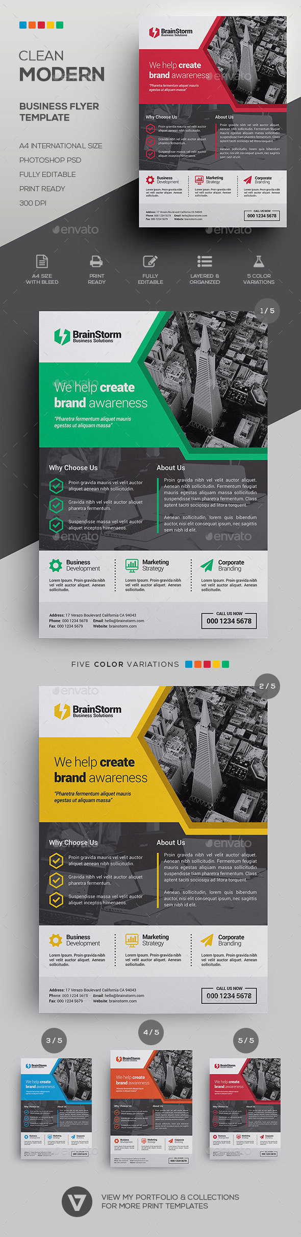 Corporate Flyer Template - Corporate Flyers