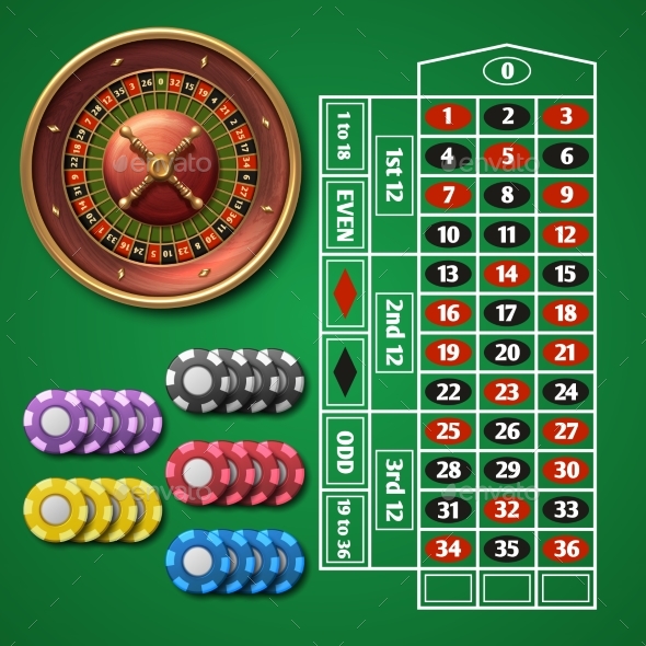online casino roulette table game