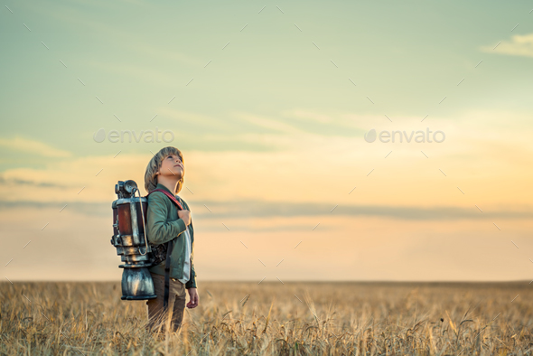 Dreaming child - Stock Photo - Images