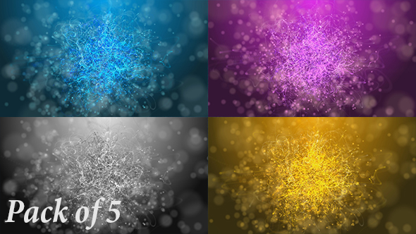 Strings Particles Loop Backgrounds Pack