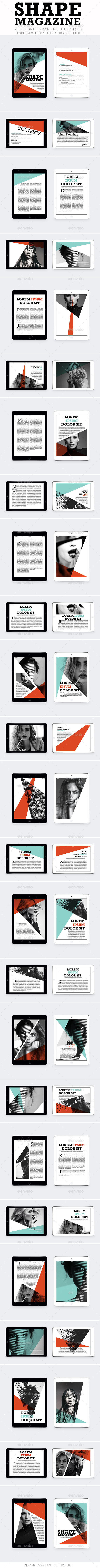 Ipad&Tablet Simple Shape Magazine - Digital Magazines ePublishing