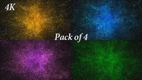 Particles Magical Dust Background Loop Pack