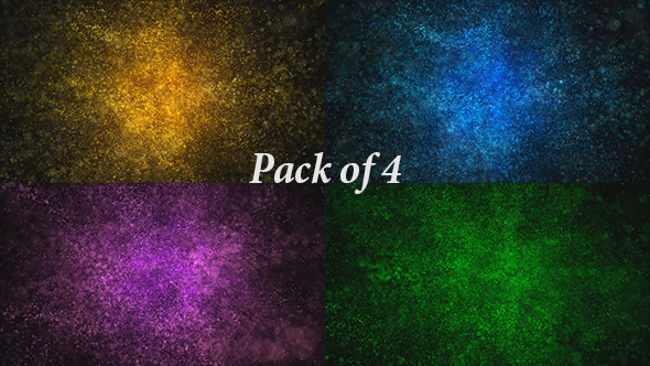 Particles Magical Dust Background Loop Pack
