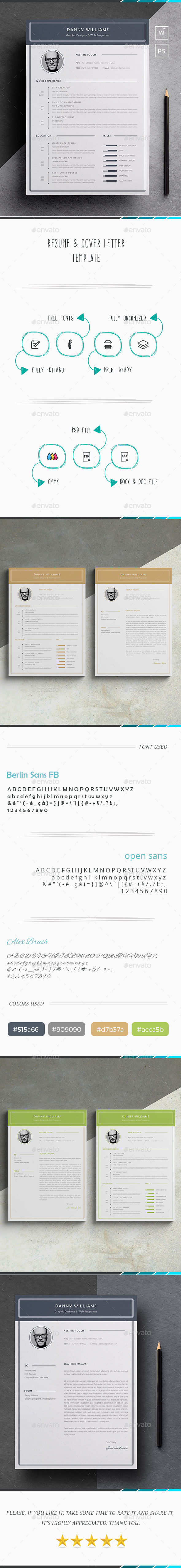 Cv - Danny- - Resumes Stationery