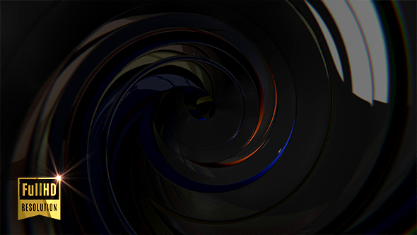 3D Dark Swirl